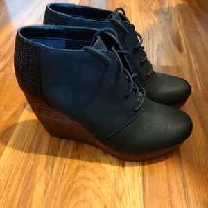 Women's Dr Scholl's Cool Fit Memory Foam Black Booties Size 7M